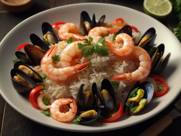 Arroz del Pacífico: Fiesta de Mariscos